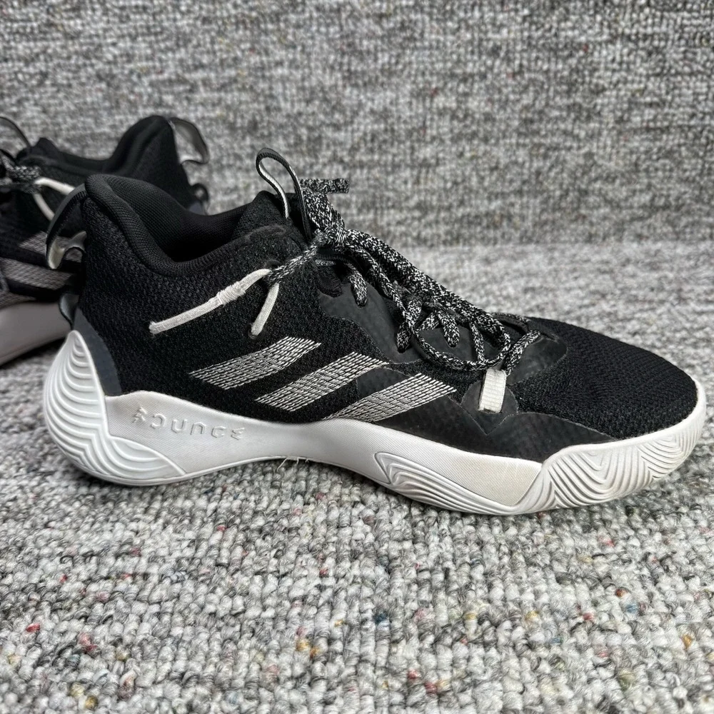 Adidas Harden Stepback 3 Shoes Mens Size 7.5 Basketball Black White GY8630